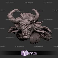 Custom Head STL Trigon Laughing