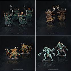 November 2021 Printable Heroes Miniature