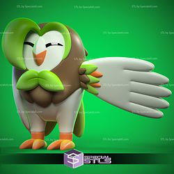 Dartrix Pokemon Complete STL Files