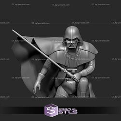 Darth Vader Battle V2 STL Files