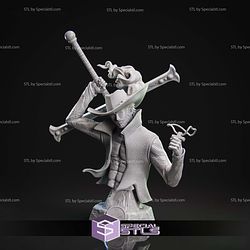 Dracule Mihawk Broken Base Bust STL Files