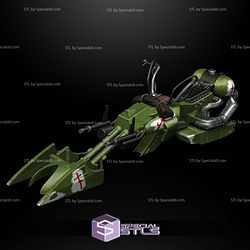 Durge Clone Wars 2003 Swoop Bike 1-12 STL Files