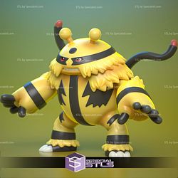 Electivire Pokemon Complete STL Files