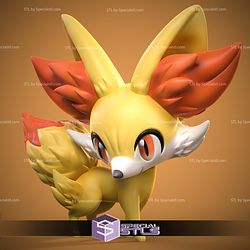 Fennekin Pokemon Complete STL Files