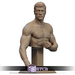 Frank Dux Bloodsport Bust STL Files