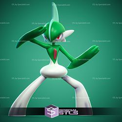 Gallade Pokemon Complete STL Files