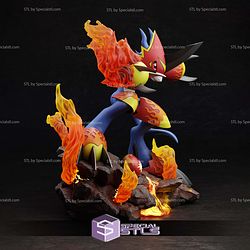 Flamedramon Digimon STL Files