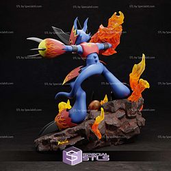 Flamedramon Digimon STL Files