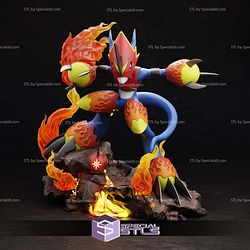 Flamedramon Digimon STL Files