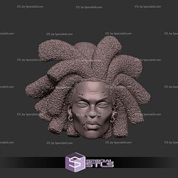 Custom Head STL Hobie Spider Punk