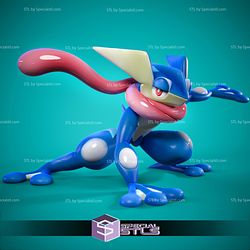 Greninja Pokemon Complete STL Files