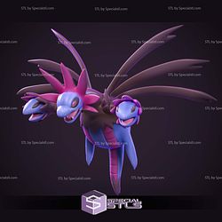 Hydreigon Pokemon Complete STL Files