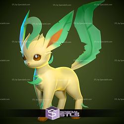 Leafeon Pokemon V2 Complete STL Files