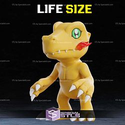Life Size Agumon Digimon STL Files