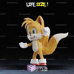 Life Size Tails from Sonic STL Files