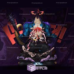Luffy Battle Kaido STL Files