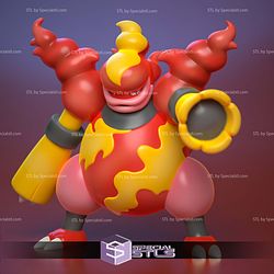 Magmortor Pokemon Complete STL Files