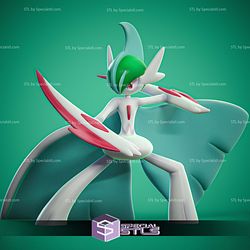 Mega Gallade Pokemon Complete STL Files