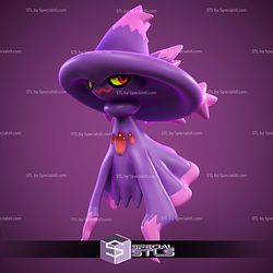 Mismagius Pokemon Complete STL Files
