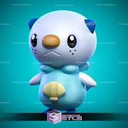 Oshawott Pokemon Complete STL Files