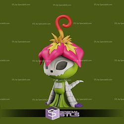 Palmon Digimon Chibi STL Files