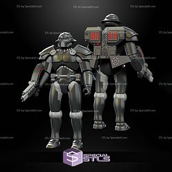 Phase III Dark Trooper Articulation 1-12 STL Files