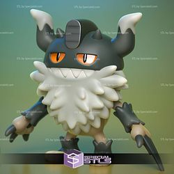 Perrserker Pokemon Complete STL Files