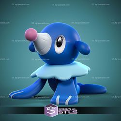 Popplio Pokemon Complete STL Files