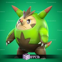 Quilladin Pokemon Complete STL Files