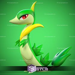 Servine Pokemon Complete STL Files