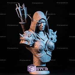 Simple STL Collection - Sylvanas Bust