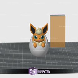 Super Basic Pokemon STL - Easter Flareon