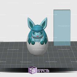 Super Basic Pokemon STL - Easter Glaceon