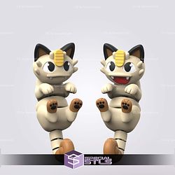 Super Basic Pokemon STL Flexi Meowth