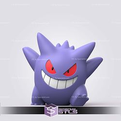 Super Basic Pokemon STL Gengar