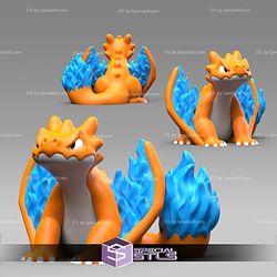 Super Basic Pokemon STL Pyroko