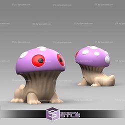 Super Basic Pokemon STL Mushloom