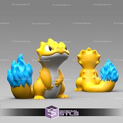Super Basic Pokemon STL Scorcko