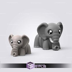 Super Basic STL Flexi Elephant