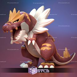 Tyrantrum Pokemon Complete STL Files