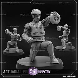 Jnue 2025 Cyberpunk PapSikels Miniatures
