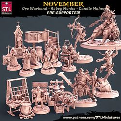 November 2021 STL Miniatures