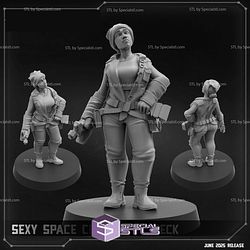 June 2025 Sci-Fi PapSikels Miniatures