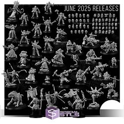 June 2025 Wargame Exclusive Miniatures