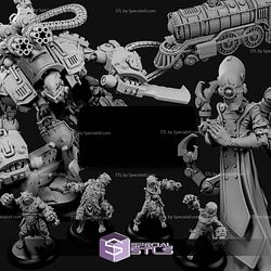 June 2025 Warmachine 3D Miniatures