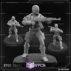 July 2025 Cyberpunk PapSikels Miniatures