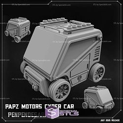 July 2025 Cyberpunk PapSikels Miniatures