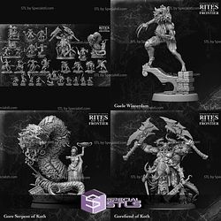 July 2025 Fantasy Archvillain Games Miniatures