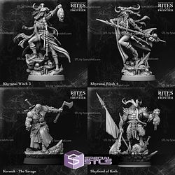 July 2025 Fantasy Archvillain Games Miniatures
