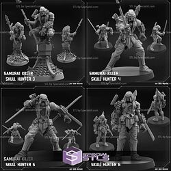 July 2025 Sci-Fi PapSikels Miniatures